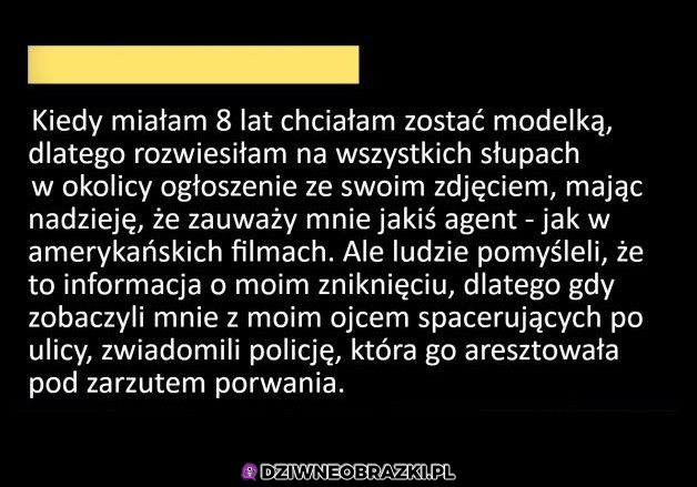 Nie poszło po jej myśli