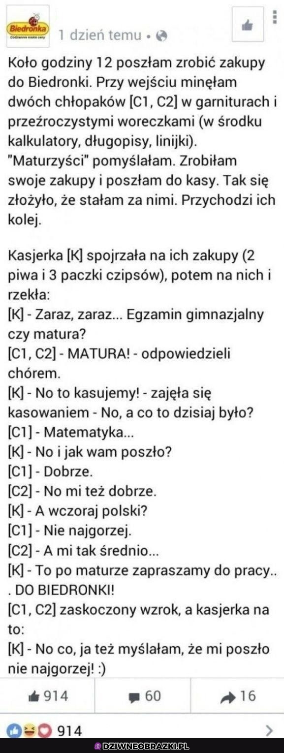 To nie mogło ich zmotywować