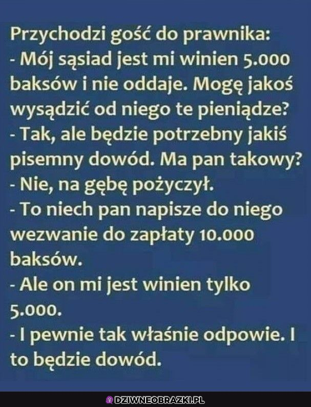 Kiedy potrzebujesz dowodu