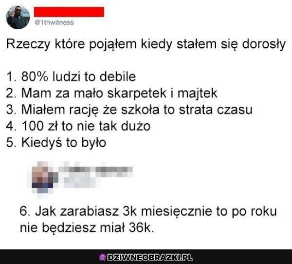 6 rzeczy, które są inaczej niż myślałem
