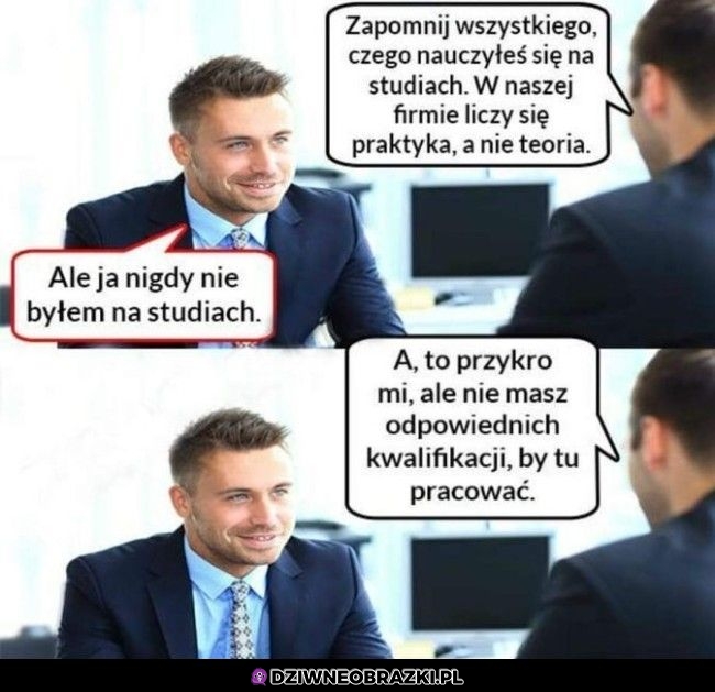 A to nie