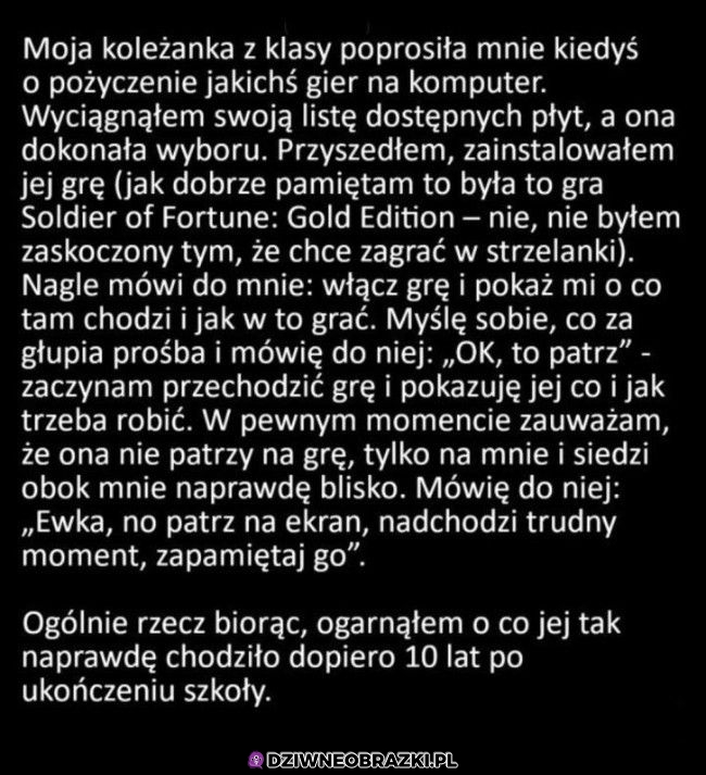 Nie skumał