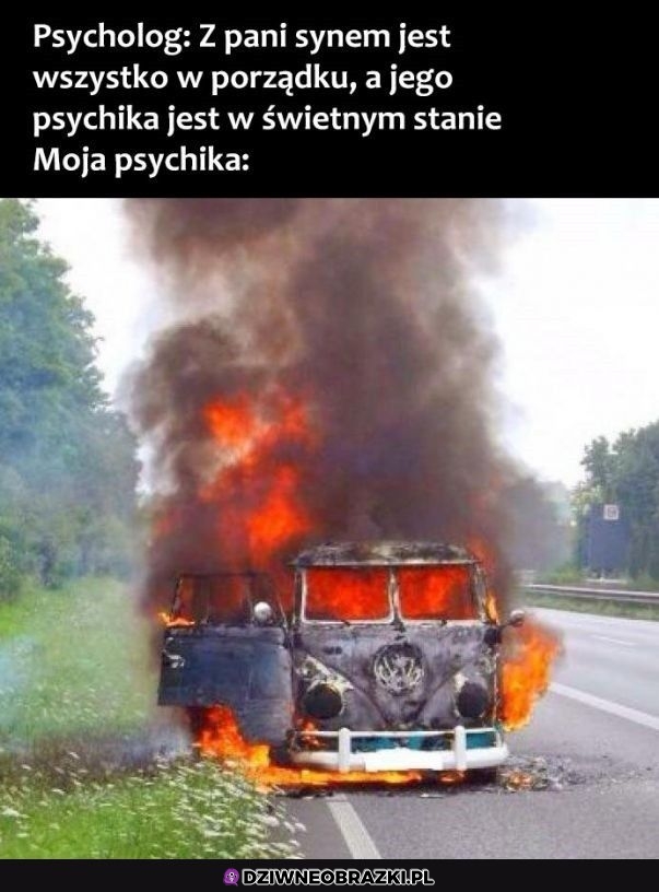 Tymczasem moja psychika