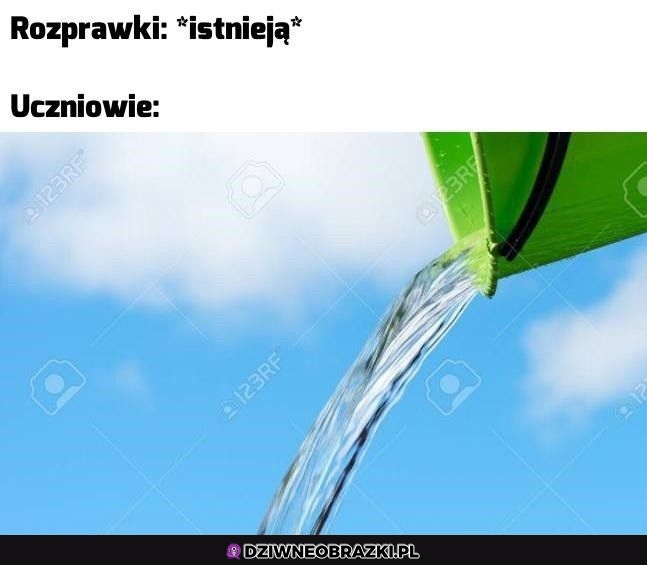 Wielkie lanie wody