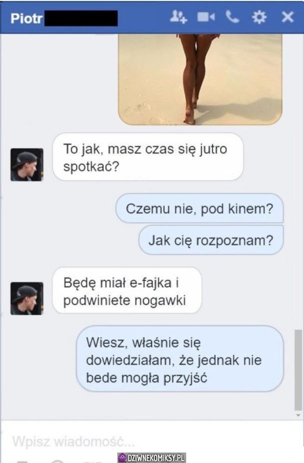 Prawie się z nią umówił