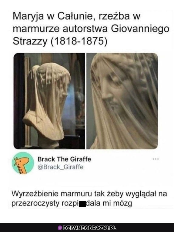 Niesamowita rzeźba