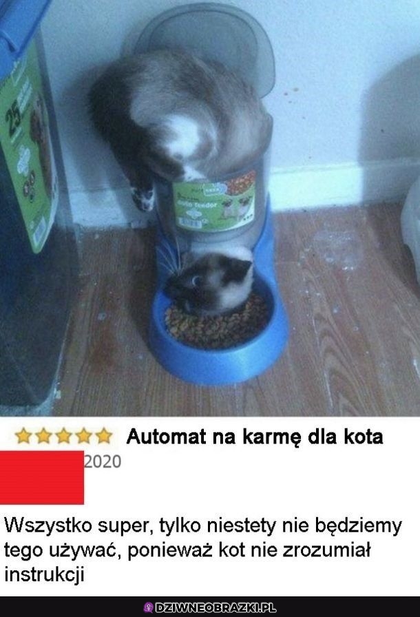 Instrukcja była za trudna