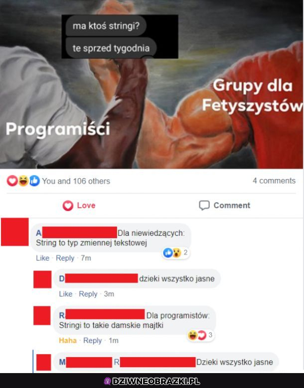 Z życia programisty