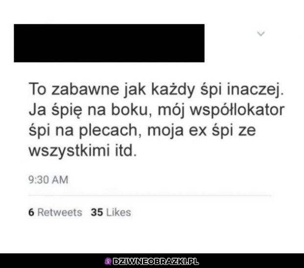 Spanko takie zabawne