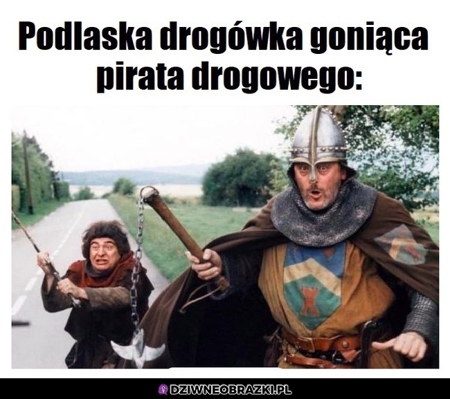 Drogówka na podlasiu