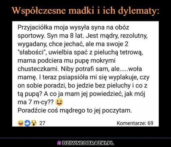 Nie wierzę w to co madki piszą w necie