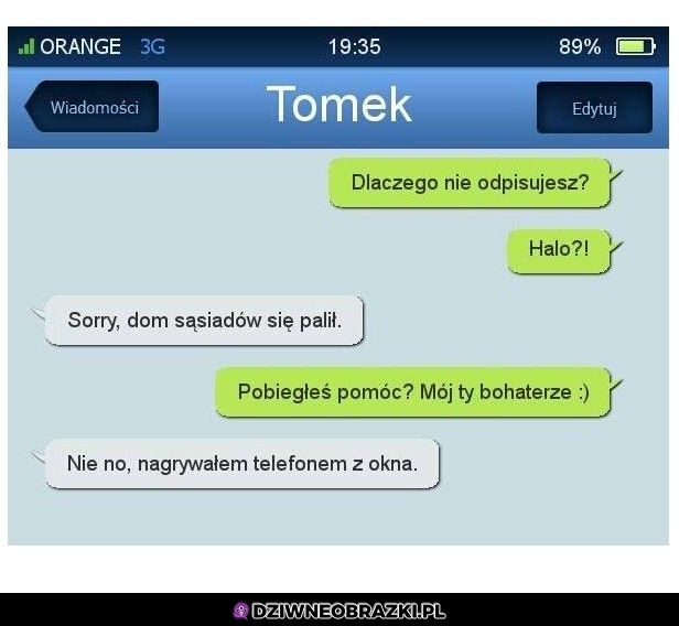 Tomek to bohater na miarę naszych czasów