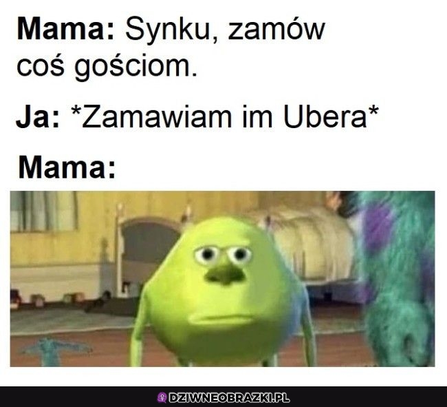 Zamów coś gościom