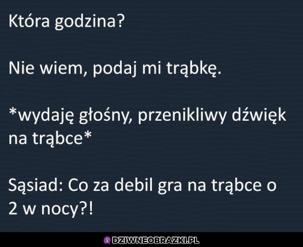 Nie wiesz, która godzina? Zrób to!