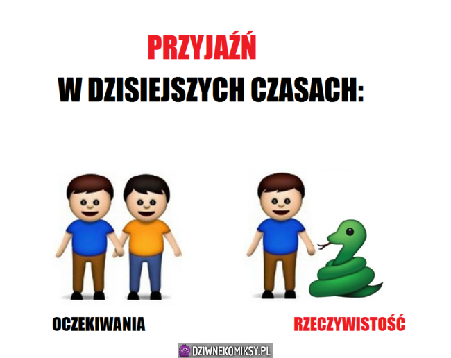 Przyjaźń w dzisiejszych czasach