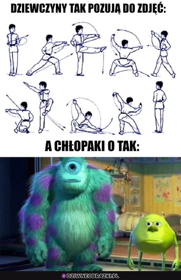 Pozowanie do fotek