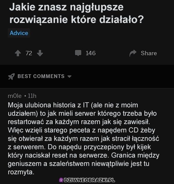 Ważne, że działa