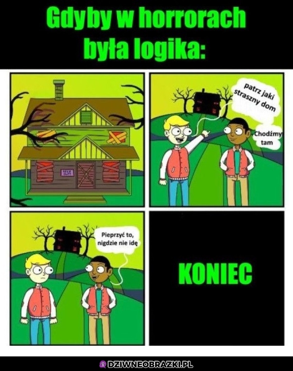 Logika w horrorach