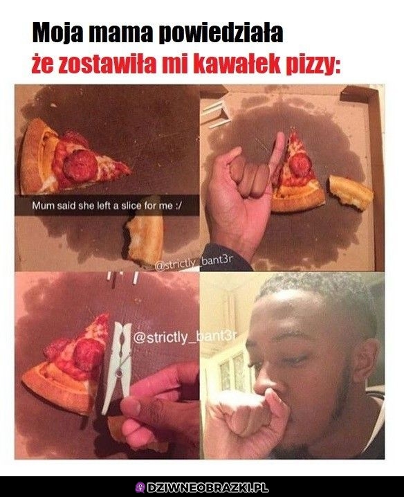 Kawałek pizzy