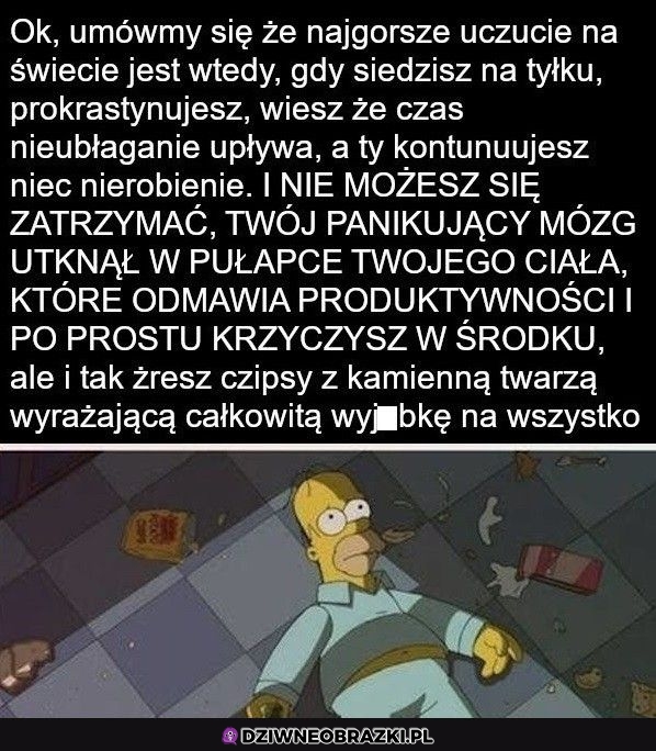 Najgorsze uczucie