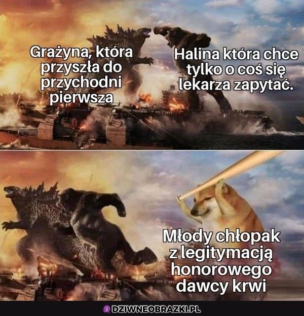 I wtedy wchodzi on