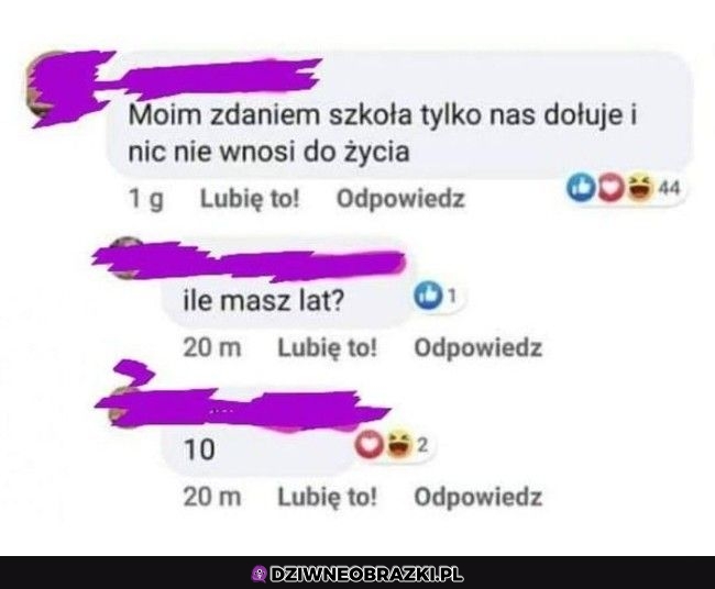 A już zna życie