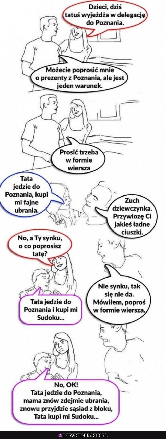 Kiedy dzieci chcą coś z Poznania?