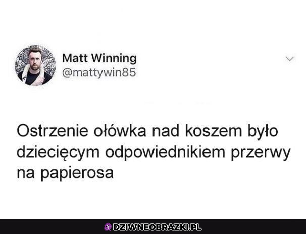 Każdy potrzebuje przerwy