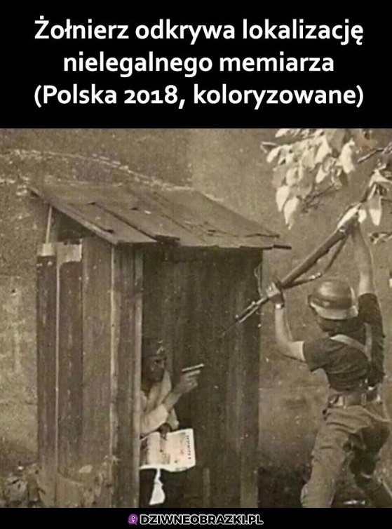 Memiarz przyłapany