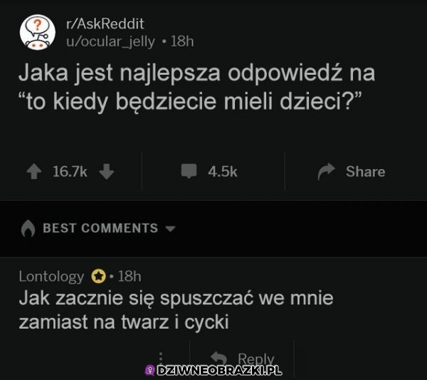 I następuje cisza