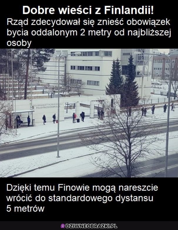 Wiadomość z Finlandii