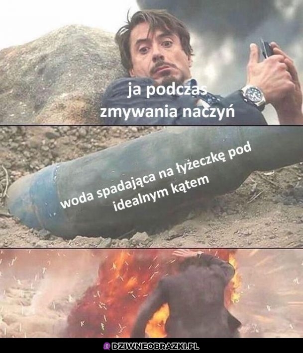 Podczas zmywania