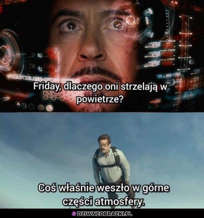 Dlaczego strzelają w atmosferę?