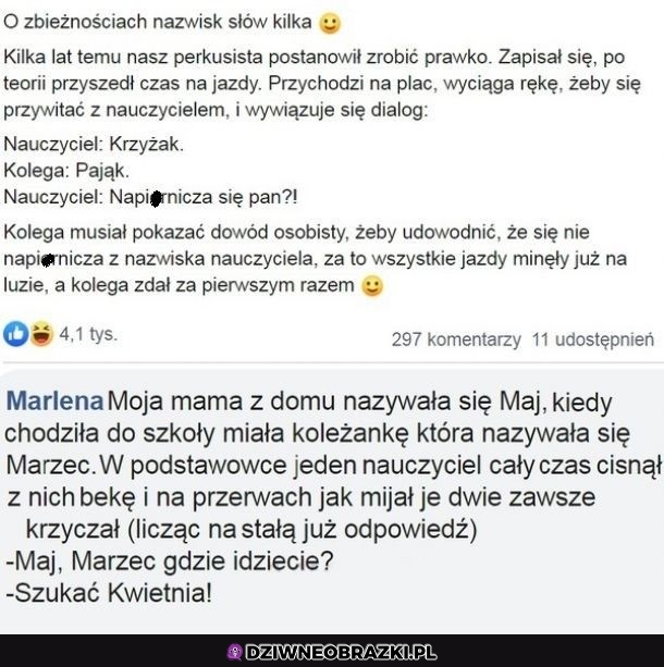 Kiedy spotkają się takie nazwiska