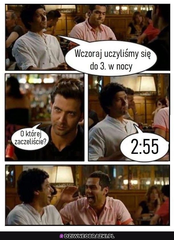 Uczyli się