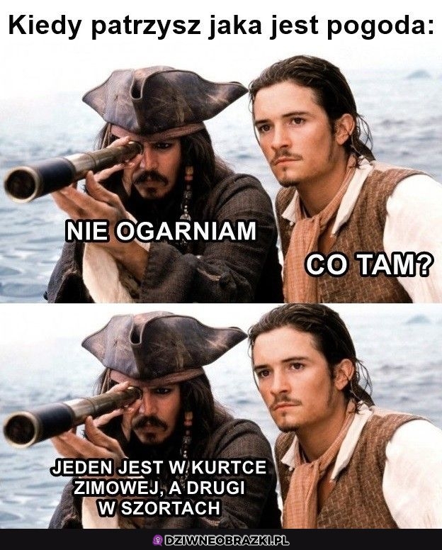 Dziwna ta pogoda ostatnio