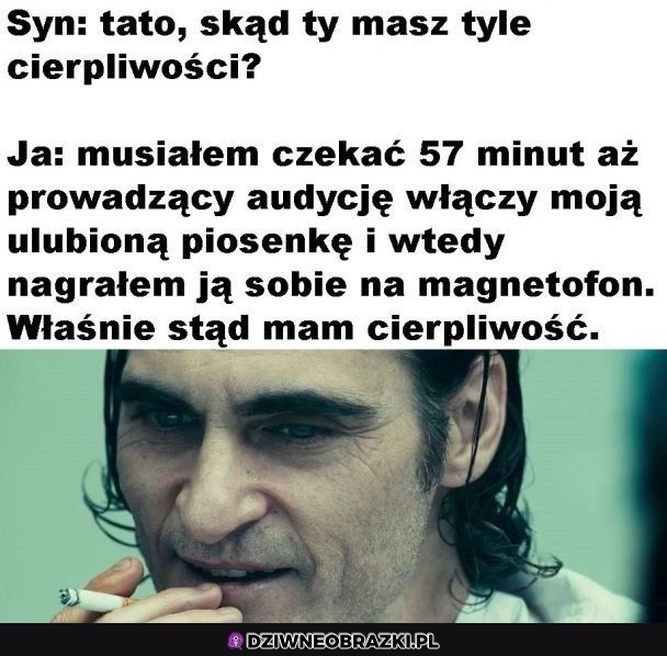 To była lekcja ciepliwości