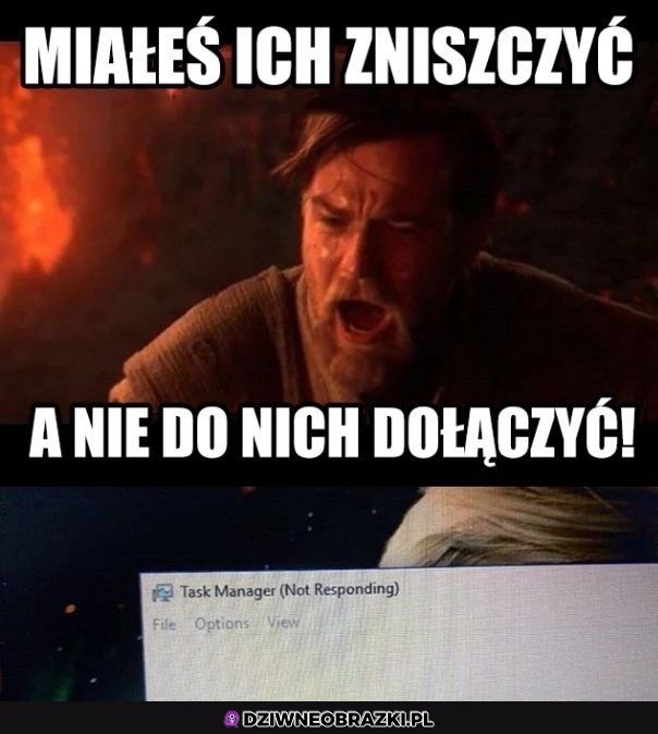 Zawiódł