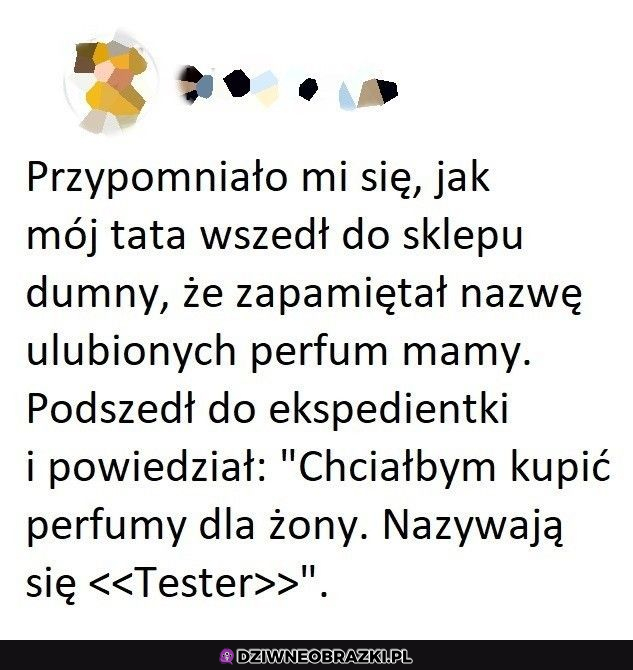 Ciekawe czy kupił ten tester :P 