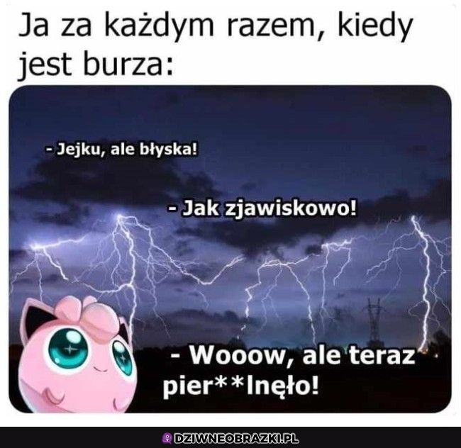 Kto też lubi burze?