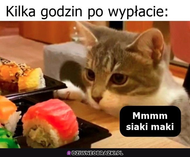 I vifon resztę miesiąca