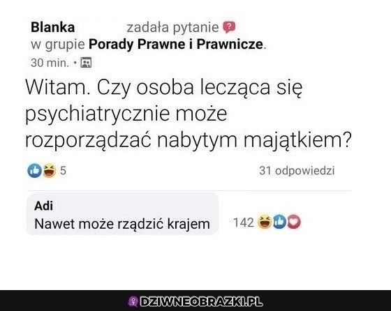 Właśnie