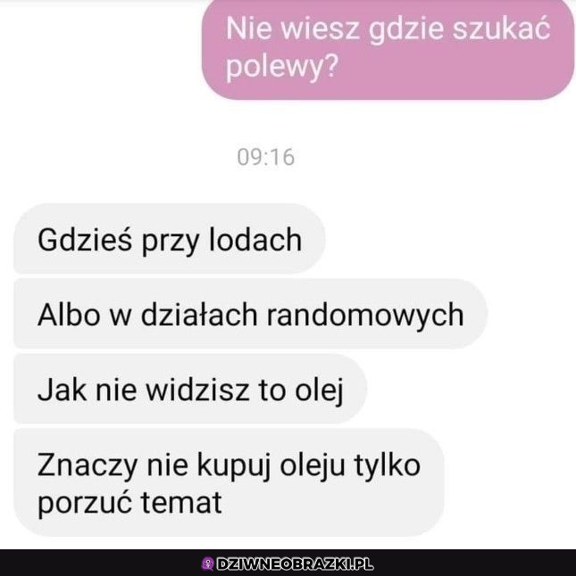 Dobrze, że wyjaśniła bo instrukcje były niejasne :P