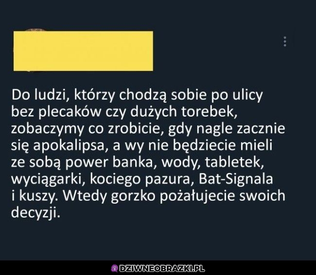 No i co wtedy zrobicie?