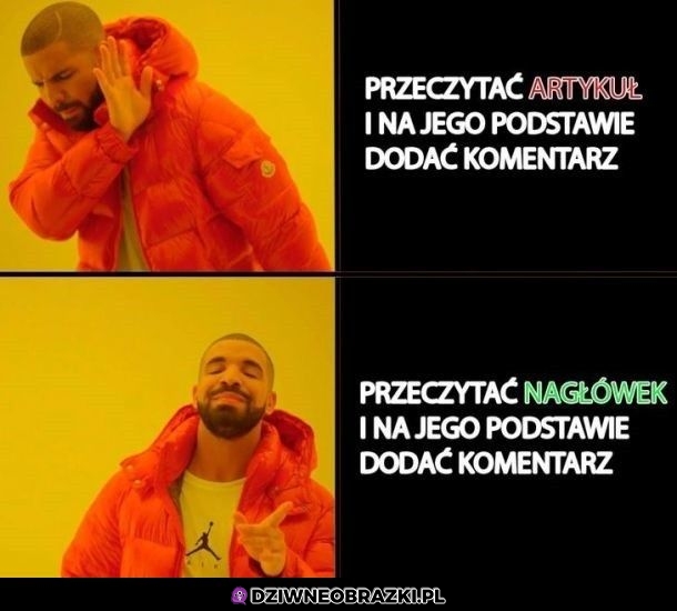 Czytanie artykułów