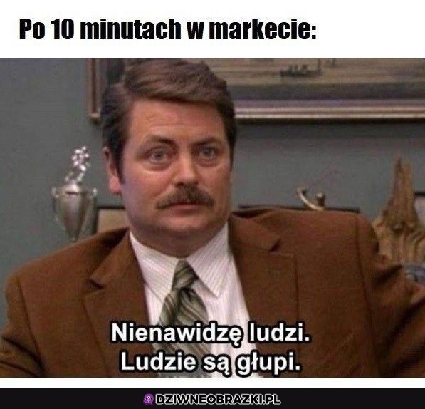 Zakupy w markecie takie są