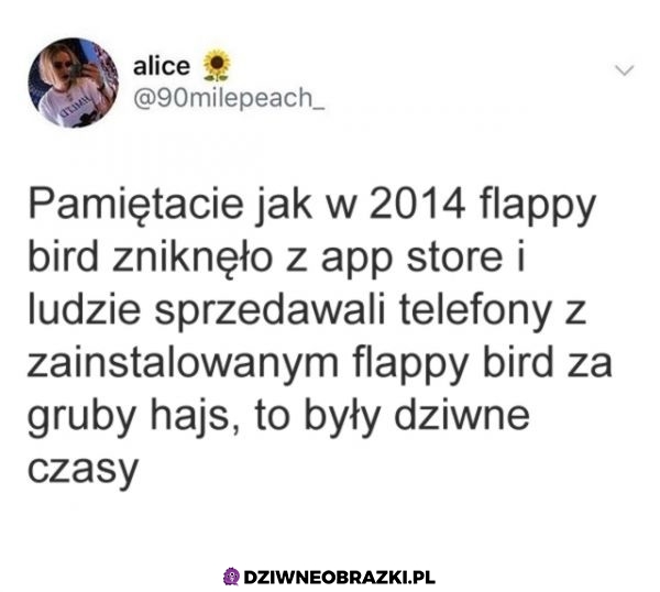 Było dziwnie