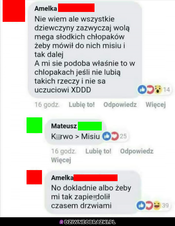 Amelka wie czego chce od życia