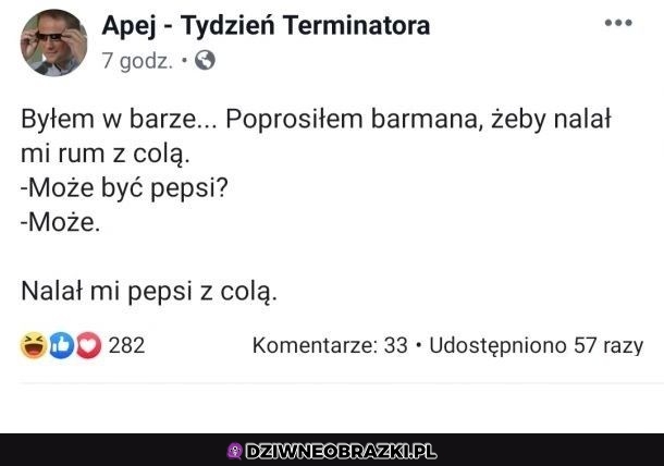 W barze
