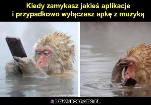 Ten moment kiedy zamkniesz muzykę
